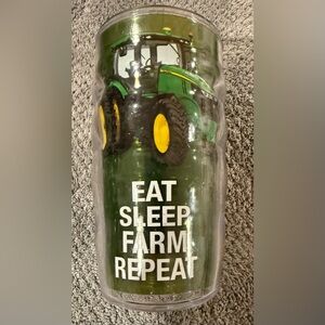John Deere Tervis Tumbler. No lid, excellent, like new condition.
